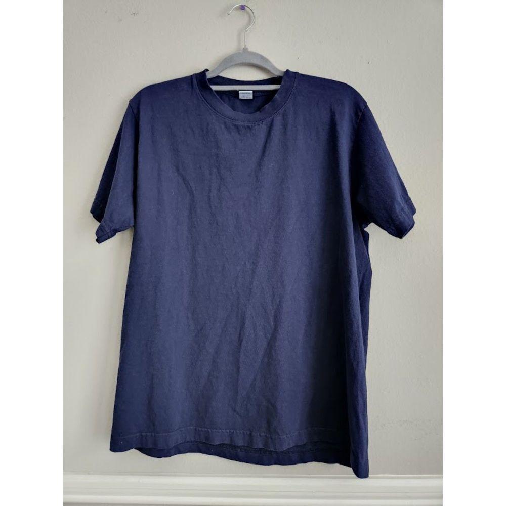 SPORTY AND‎ RICH Blue Cotton-Jersey T-shirt | Size M